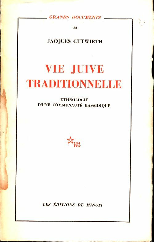 Livrenpoche : Vie juive traditionnelle - Jacques Gutwirth - Livre