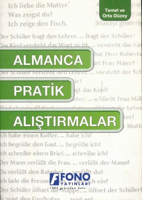 Livrenpoche : Almanca pratik alistirmalar - Zafer Ulusoy - Livre