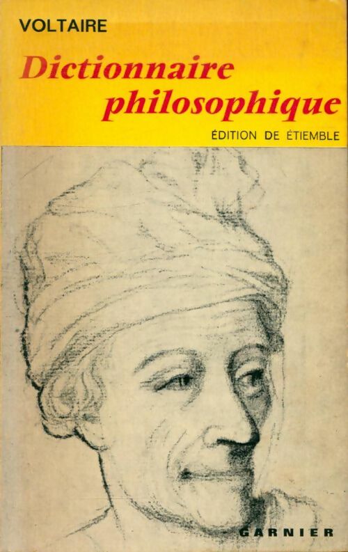 Livrenpoche : Dictionnaire philosophique - Voltaire - Livre