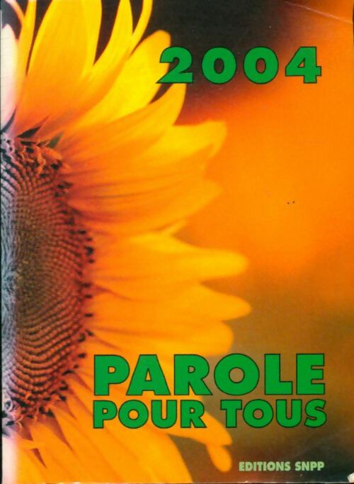 Livrenpoche : Parole pour tous 2004 - Collectif - Livre