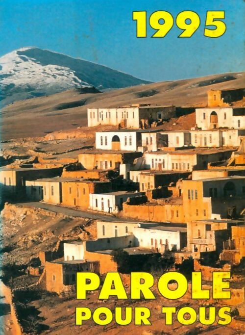 Livrenpoche : Parole pour tous 1995 - Collectif - Livre