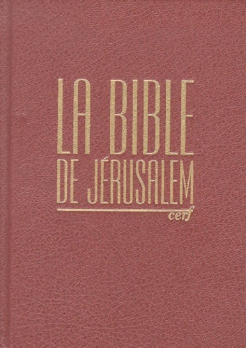 Livrenpoche : La Bible de Jérusalem - Ecole Biblique De Jérusalem - Livre