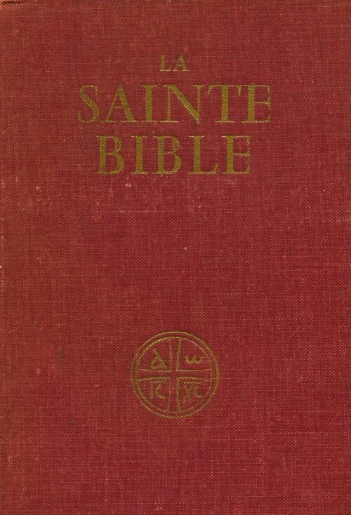 Livrenpoche : La sainte Bible - Collectif - Livre