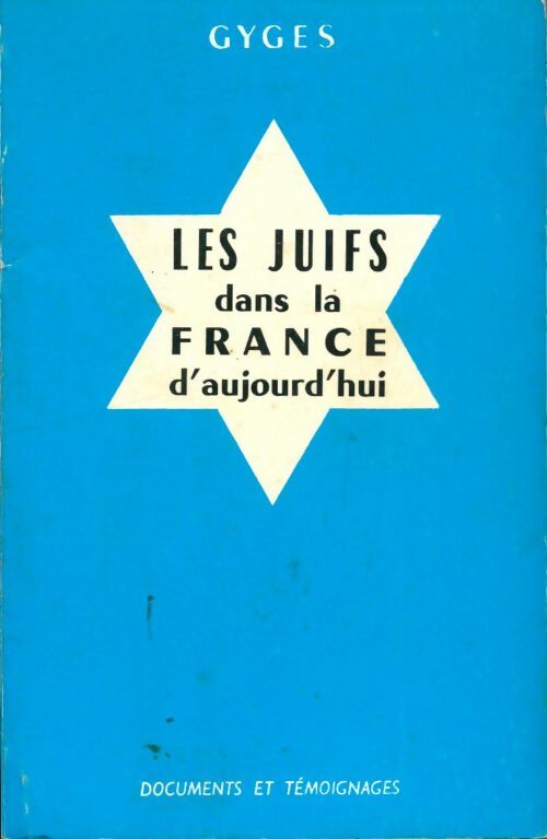 Livrenpoche : Les juifs dans la France d'aujourd'hui - Gyges - Livre
