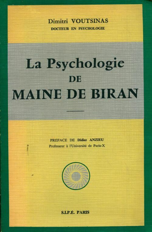 Livrenpoche : La psychologie de Maine de Biran - Dimitri Voutsinas - Livre