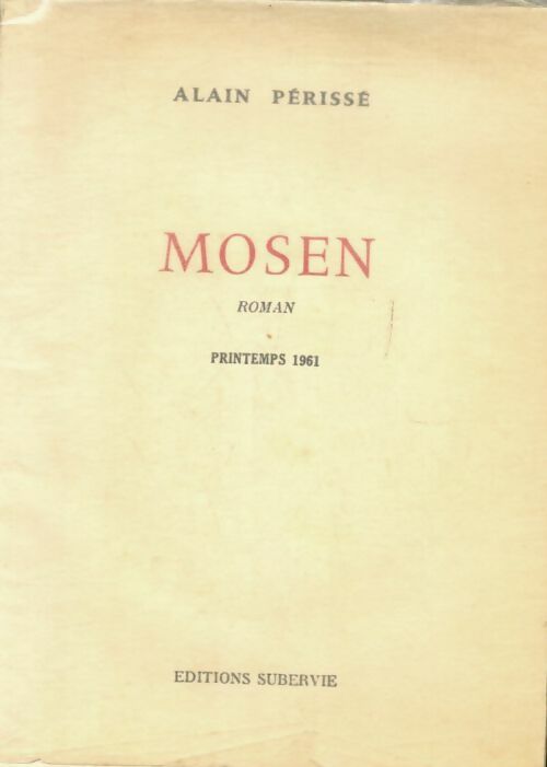 Livrenpoche : Mosen - Alain Périssé - Livre