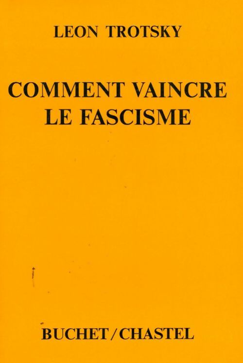 Livrenpoche : Comment vaincre le fascisme - Léon Trotsky - Livre