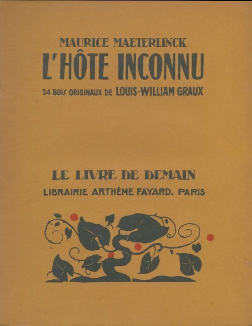 Livrenpoche : L'hote inconnu - Maurice Maeterlinck - Livre
