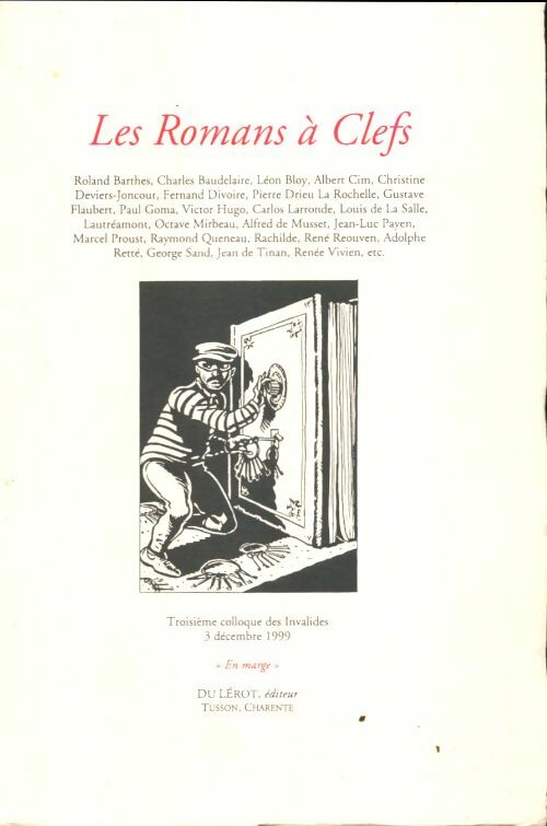 Livrenpoche : Les romans à clefs - Collectif - Livre