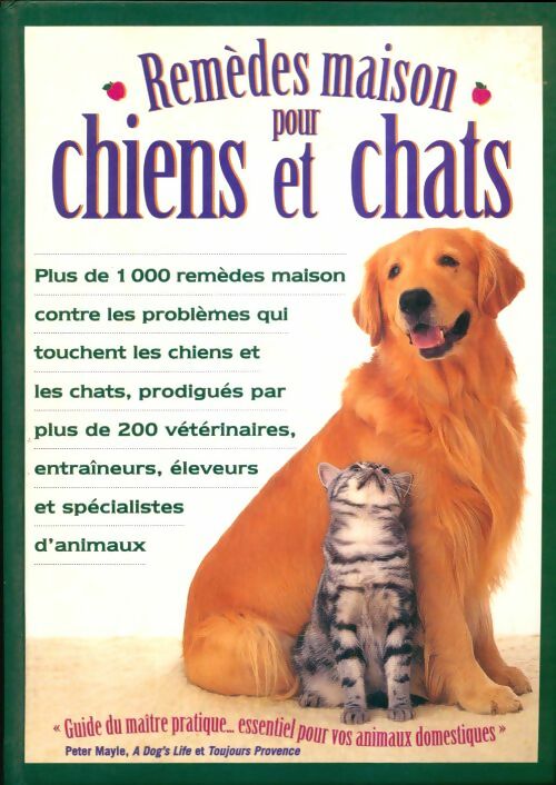 Livrenpoche : Remèdes maison pour chiens et chats - Collectif - Livre
