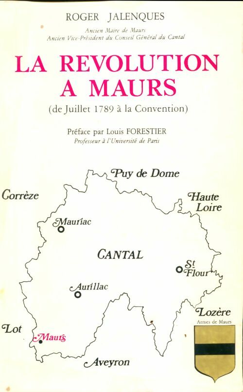 Livrenpoche : La révolution à Maurs - Roger Jalenques - Livre