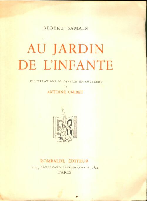 Livrenpoche : Au jardin de l'Infante - Albert Samain - Livre