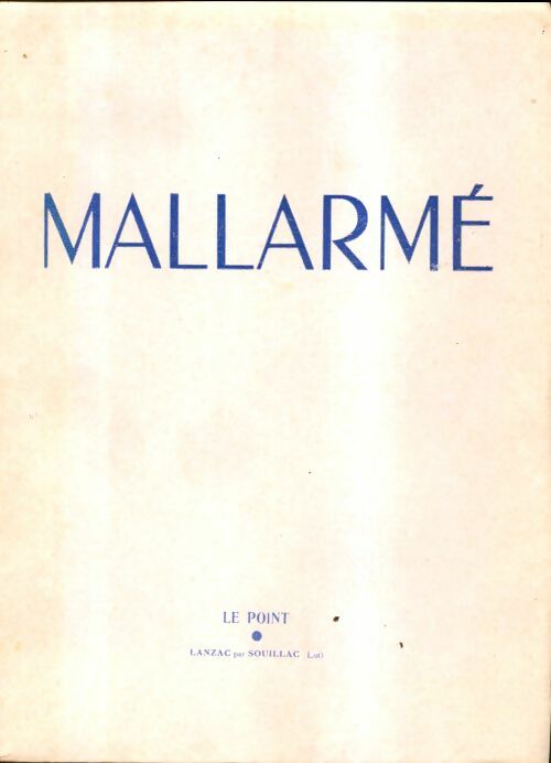 Livrenpoche : Mallarmé - Collectif - Livre