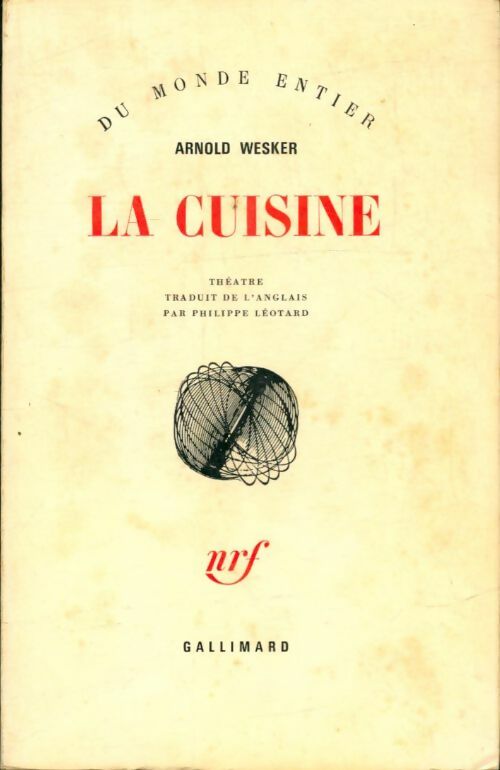 Livrenpoche : La cuisine  - Arnold Wesker - Livre