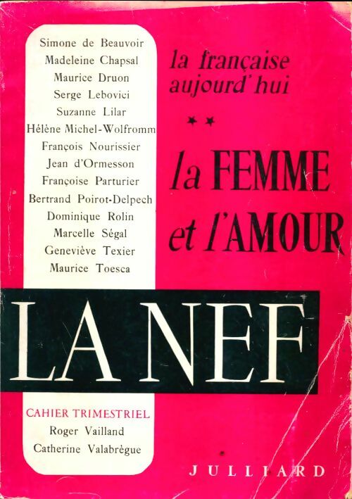 Livrenpoche : La française aujourd'hui Tome II : Le femme et l'amour - Collectif - Livre
