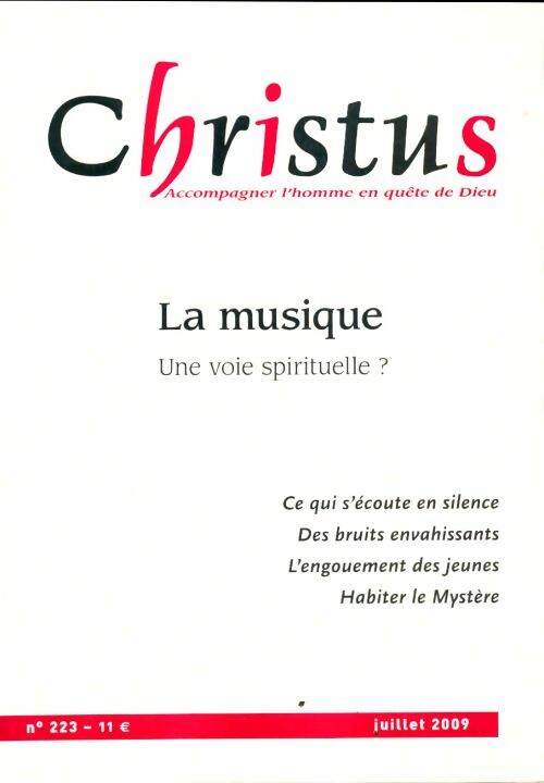 Livrenpoche : Christus n°223 - Collectif - Livre