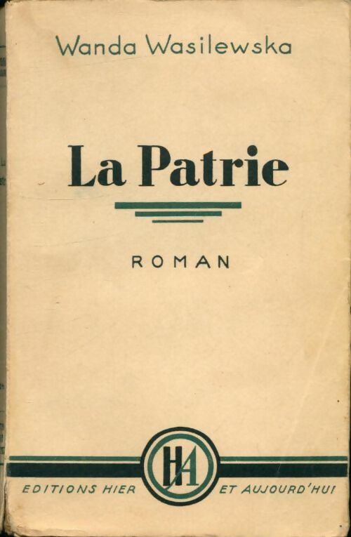 Livrenpoche : La patrie - Wanda Wasilewska - Livre