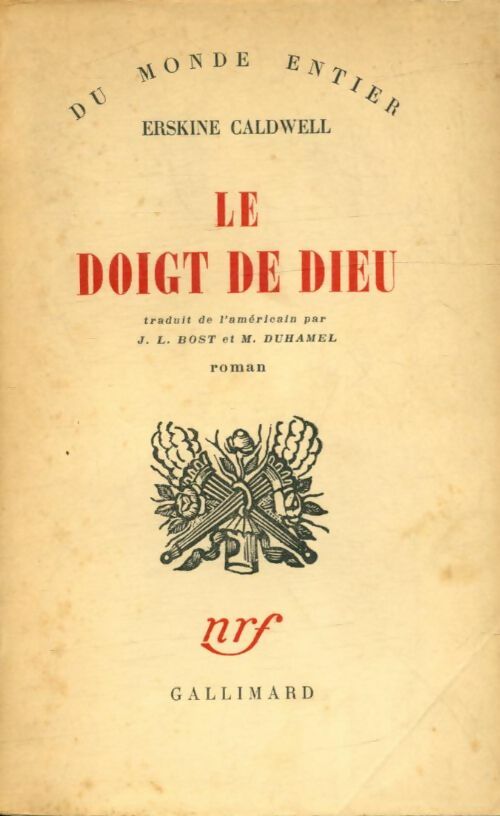 Livrenpoche : Le doigt de Dieu - Erskine Caldwell - Livre