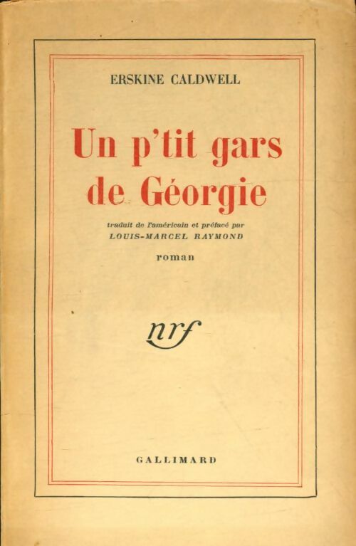 Livrenpoche : Un p'tit gars de Géorgie - Erskine Caldwell - Livre