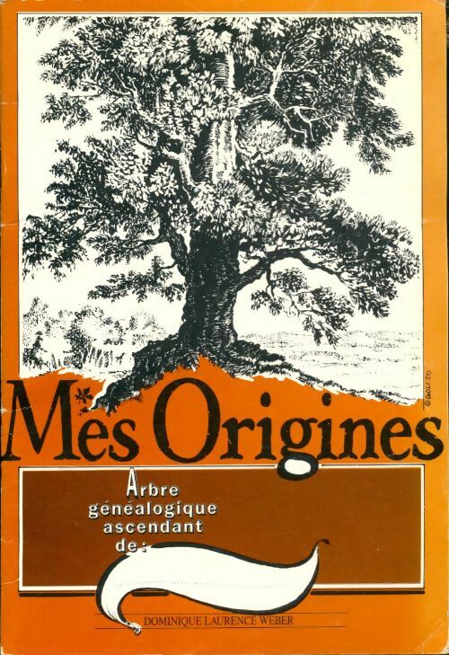 Livrenpoche : Mes origines : Arbre généalogique ascendant - Domonique Weber - Livre