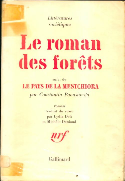 Livrenpoche : Le roman des forêts - Constantin Paoustovski - Livre