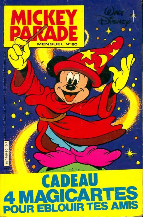 Livrenpoche : Mickey-parade n°80 - Collectif - Livre