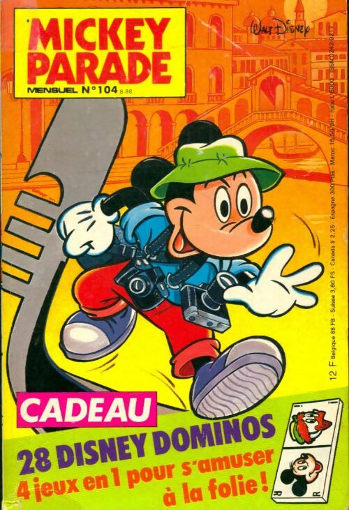 Livrenpoche : Mickey-parade n°104 - Collectif - Livre
