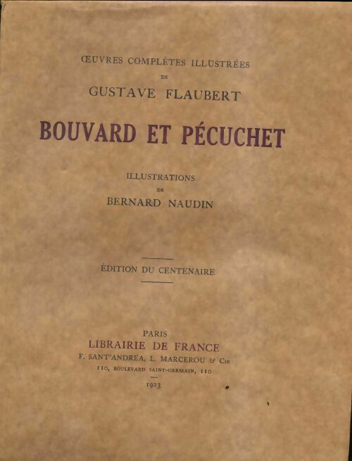 Livrenpoche : Bouvard et Pécuchet - Gustave Flaubert - Livre