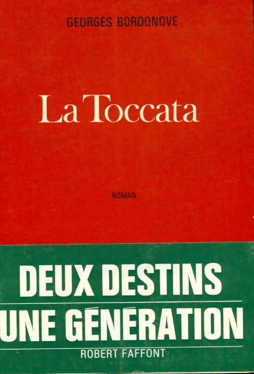 Livrenpoche : La Toccata - Georges Bordonove - Livre