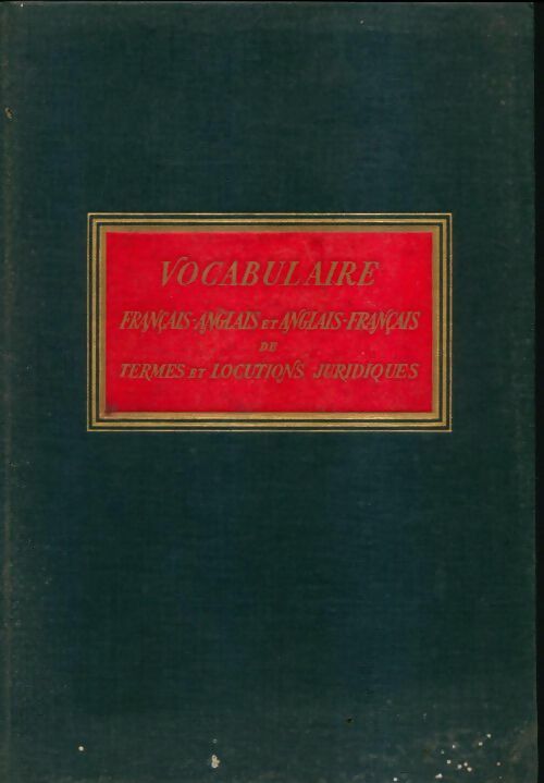 Livrenpoche : Vocabulaire français-anglais et anglais-français - Jules Jéraute - Livre