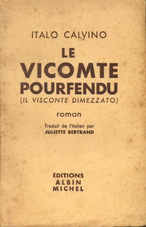 Livrenpoche : Le vicomte pourfendu - Italo Calvino - Livre