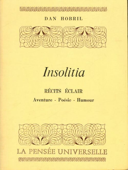 Livrenpoche : Insolitia - Dan Hobril - Livre