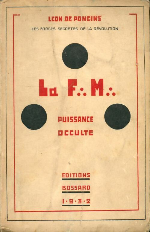 Livrenpoche : La Franc-Maçonnerie puissance occulte - Léon De Poncins - Livre