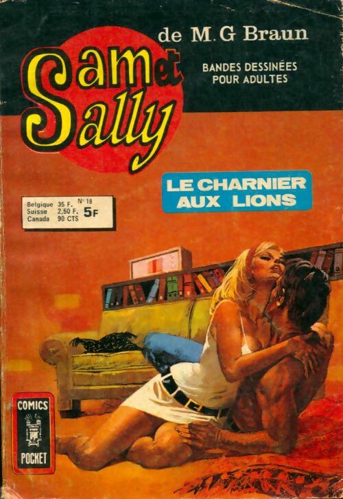Livrenpoche : Sam et Sally n°18 : Le charnier aux lions - Collectif - Livre