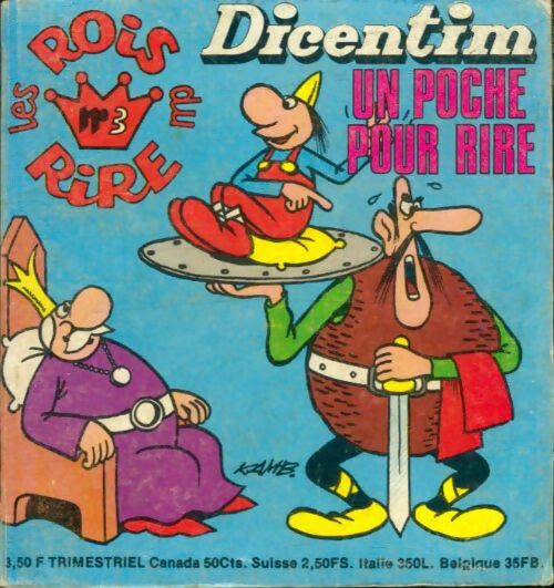 Livrenpoche : Les rois du rire poche n°3 : Dicentim - Collectif - Livre