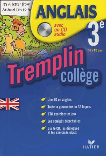 Livrenpoche : Tremplin collège- anglais 3ème 14/15 ans - Didier Hourquin - Livre