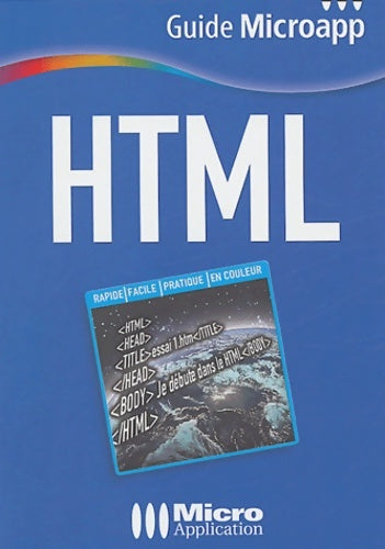 Livrenpoche : HTML - Chrystelle Micholet - Livre