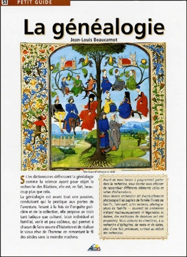 Livrenpoche : Pg053 6 la généalogie - Jean-Louis Beaucarnot - Livre