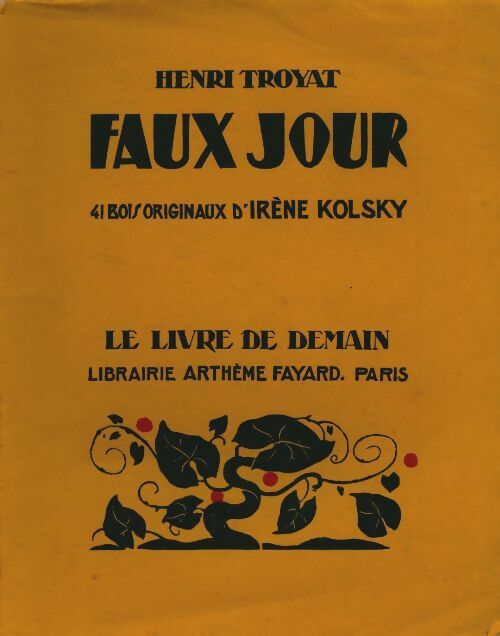 Livrenpoche : Faux-jour - Henri Troyat - Livre