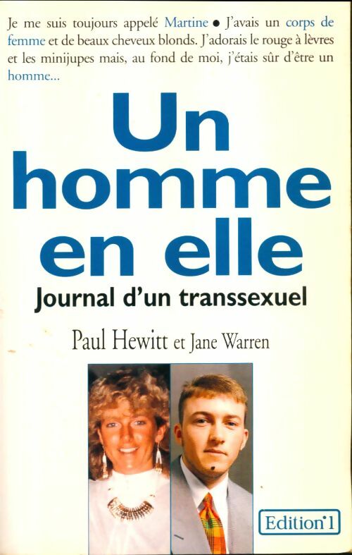 Livrenpoche : Un homme en elle : Journal d'un transsexuel - Jean Warren - Livre