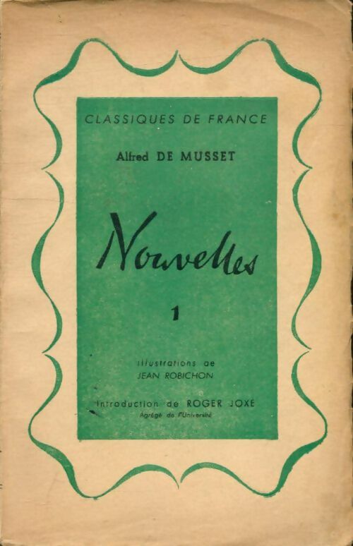 Livrenpoche : Nouvelles Tome I - Alfred De Musset - Livre