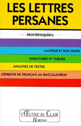 Livrenpoche : Lettres persanes - Montesquieu - Livre