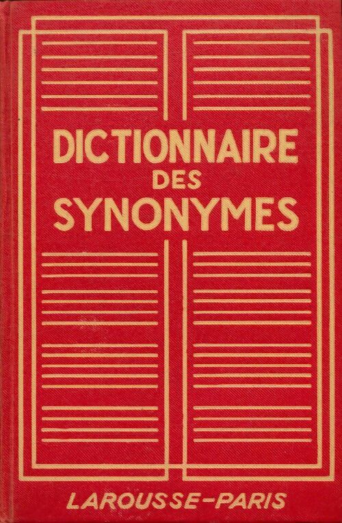 Livrenpoche : Dictionnaire des synonymes - René Bailly - Livre