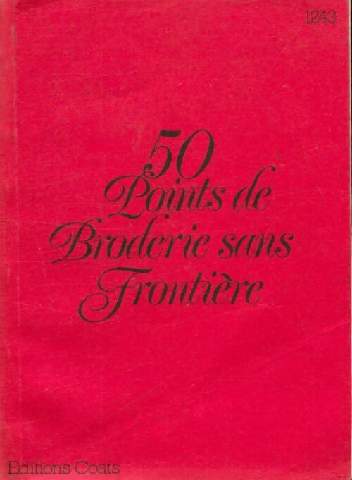 Livrenpoche : 50 points de broderie sans frontière - Collectif - Livre