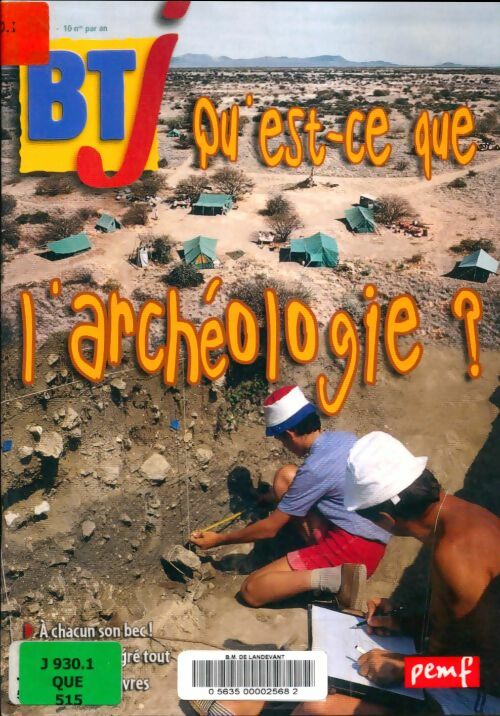 Livrenpoche : BTJ n°515 : L'archéologie - Collectif - Livre
