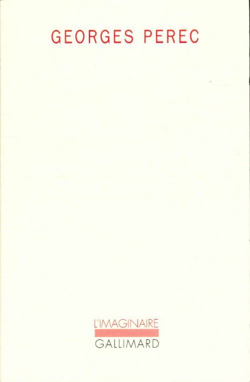 Livrenpoche : La disparition - Georges Perec - Livre