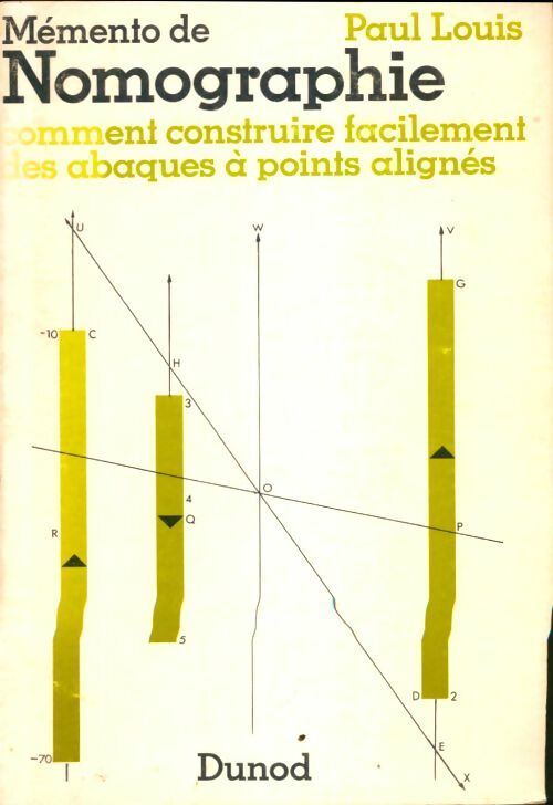 Livrenpoche : Mémento de nomographie - Paul Louis - Livre