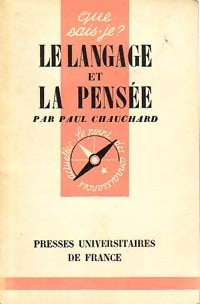 Livrenpoche : Le langage et la pensée - Paul Chauchard - Livre