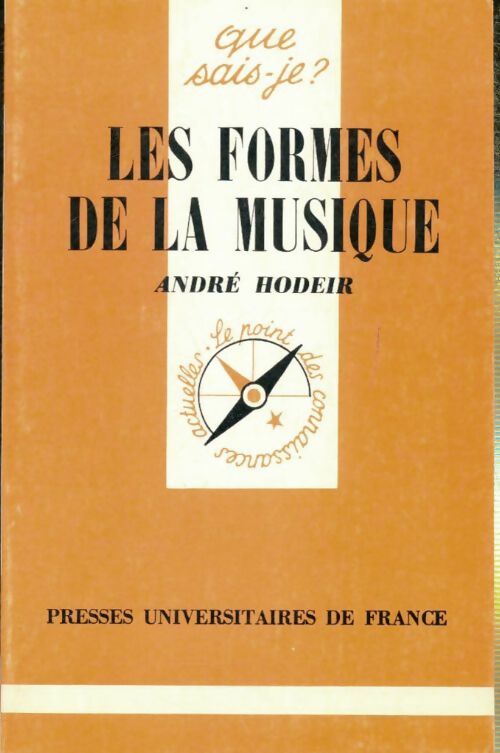 Livrenpoche : Les formes de la musique - André Hodeir - Livre