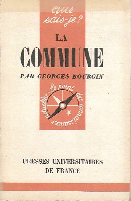 Livrenpoche : La Commune - Georges Bourgin - Livre